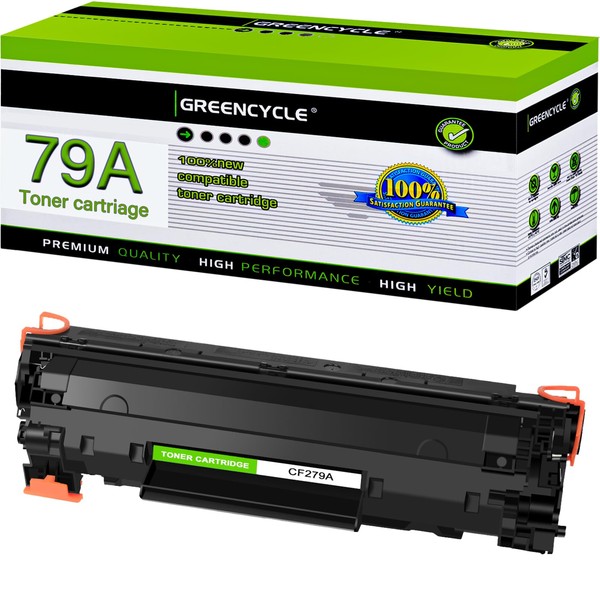 greencycle Compatible Toner Cartridge Replacement for HP 79A CF279A Work