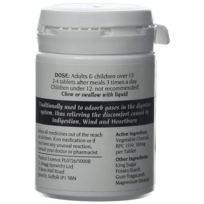 Bragg's Medicinal Charcoal 100 Tablets