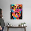 CANVAS ON DEMAND Prismatic Pout II Wall Decal, Artwork