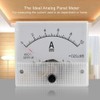 VBESTLIFE Mini Current Analogue Ammeter Voltmeter,Professional Durable 2.5 Accuracy Voltage