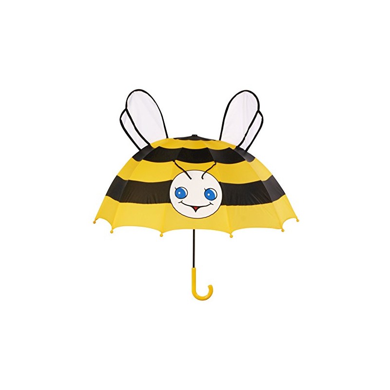 Kidorable Girls' Bee Umbrella, Yellow, One Size
