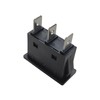 2pcs KCD4-3NC 3 Pins 3 Positons Double Side Momentary in-Out