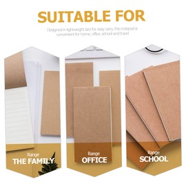 OHPHCALL Portable Note Pads 12 Pack Small Size Notepads Tear-off Memo Pads for To-do Lists for Office School