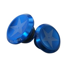 DONGKER Aluminium Alloy Bicycle End Caps, 1 Pair Handlebar Plug for Most Bicycle Mountain Road Bike