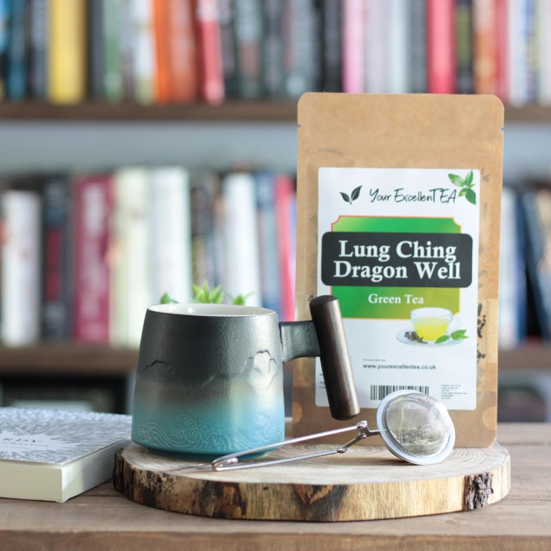 Lung Ching Tea Imperial Dragon Well (Long Jing) Premium Chinese