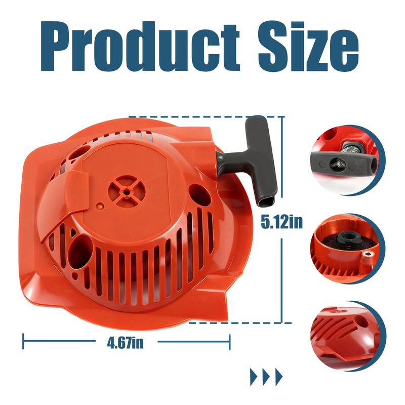 578992501 596249001 Recoil Starter Assembly with Pull Cord Compatible with