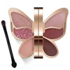 Erinde Butterfly Eyeshadow Palette Makeup Matte Shimmer Metallic Eye Makeup