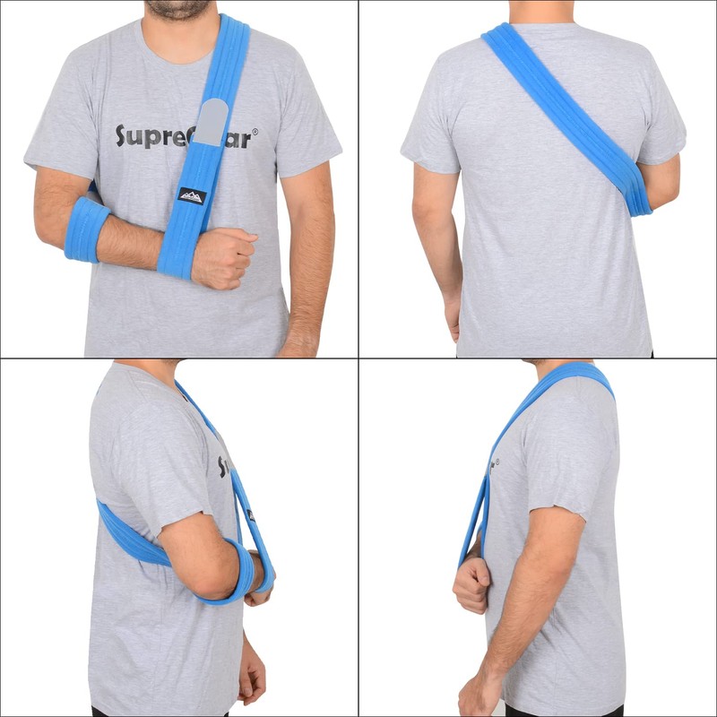 supregear Arm Sling, Adjustable Arm Support Strap, Lightweight Shoulder Immobilizer