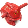 Wooden frog instrument large size 8"X 3"X 4"