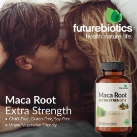 Futurebiotics Maca Root Extra Strength, Cápsulas Vegetales
