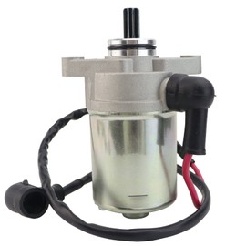 STABSOLI Starter Motor & Solenoid Relay for Polaris Outlaw 50 2008-2019, Outlaw 50 INTL 2010, Predator 50 2007 0450533 0451692 18643 18644 SMU0273 SMU0284 410-54058 57-2732