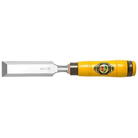 Kirschen 1205022 Carpenters Chisel with Horn Beam Handle, Yellow/Silver, 22 mm