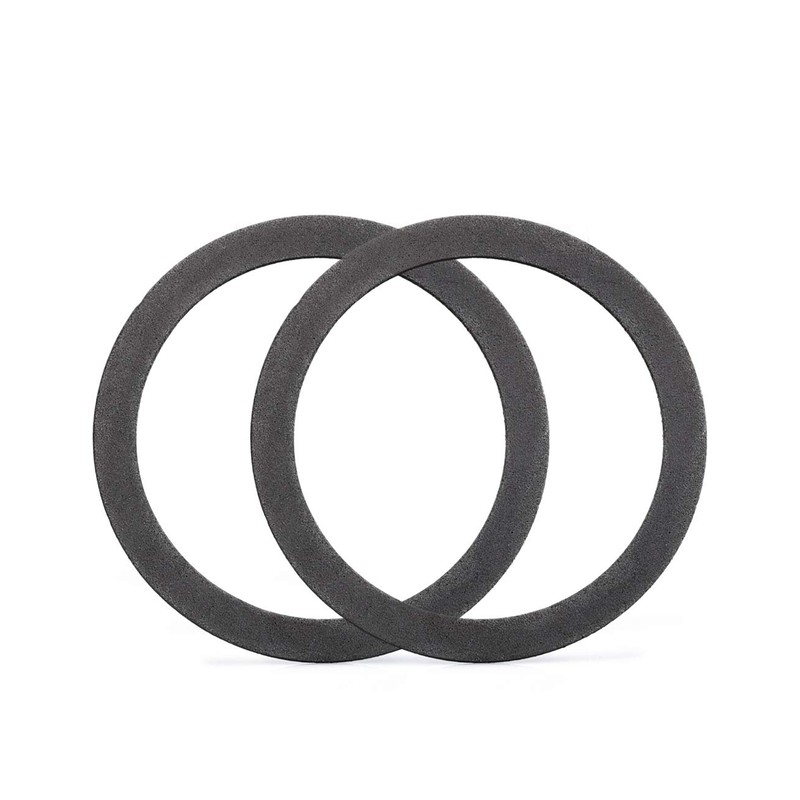 KONE Strainer Gasket Seal Ring, 2 Pack Foam Gray Washer