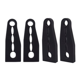 XUKEY Car Door Lock Absorber Car Door Lock Buffer Damping Shock Absorber Fit Honda Civic 2005-2023 Accord 2002-2023 CRV2007-2023 Noise Reducing Close Noise Absorption Shock Absorbing Set of 4