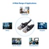 Cable Matters 10Gbps Cable Ethernet largo Cat 6 sin enganches,