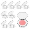 seimeinoki Eye Shadow Case, Empty 1 Color Storage, Hexagon, Makeup