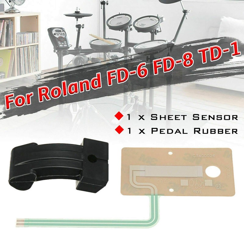 Sheet Sensor Actuator Pedal Fit for Roland Drum FD-8 TD-1