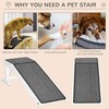 Pet Ramp for Beds & Furniture - Non-Slip Wood Ramp