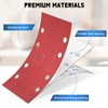 Aucenix Sanding Sheets for Electric Sander: 48Pcs Hook and Loop