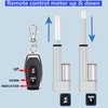 AWINLI Linear Actuator Controller,Forward and Reverse Remote Control Switch,DC24V Remote