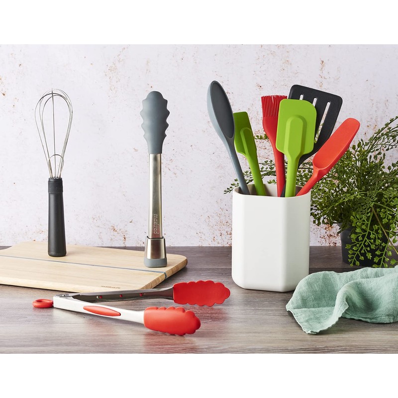 mastrad (マストラッド) トング ステンレス＆シリコン グリーン F16808