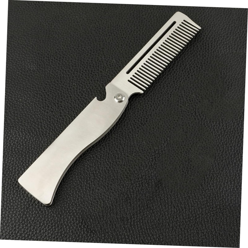 TOVINANNA Men's Hair Comb Portable Folding Pocket Comb for Styling