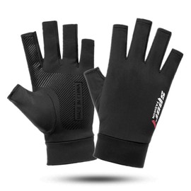 Lightweight-Fingerless-Gloves Men - Sun-Protection Gloves Fishing Driving