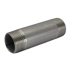 Pipe Double Nipple R 2 Inch - 150 mm, 20 Bar Material Stainless Steel