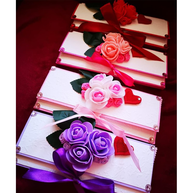 D-Seven Artificial Flowers 100PCS 3CM Mini Fake Roses for DIY