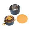 Stackable Lunch Box 1600ml Dual Layers Stainless Steel BPA Free
