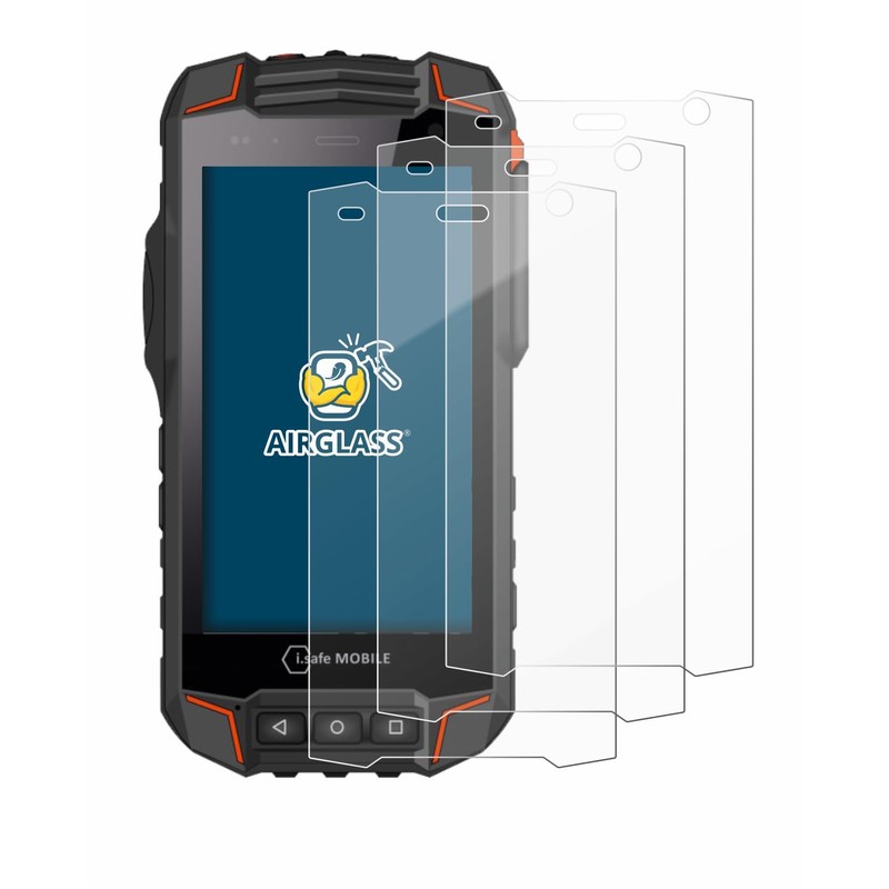 BROTECT Protective Glass for i.safe Mobile IS530.1 (Pack of 3)