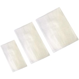 Carp Fishing PVA Bags Quick Water Soluble Baits Bag for Boilie Rig Solid Baits Carp Fishing Accessory Tools,100Pcs/Pack,3 (8cm X16cm)