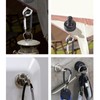 XiXiYang Magnet Camping Hooks,Magnet Hanger D Shape Tent Buckles for