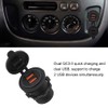 Dual USB Charger, Dual QC3.0 Quick Charge Dual USB Charger