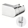 Shower Head Holder Universal 360°Adjustable Angle Chrome Plated Shower Holder