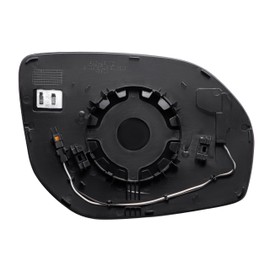 EAP Driver Side Mirror Glass Compatible with Hyundai Santa Fe 2013-2018 (Excluding Santa Fe Sport), Heated with Blind Spot, 87611B8160