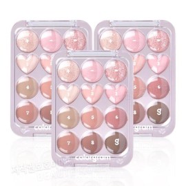Colorgram [컬러그램] 컬러그램 눈토리얼 아이 팔레트 02 핑크더하기모브는사랑 3개 [Colorgram] Colorgram Eye Tutorial Eye Palette 02 Pink Plus Mauve is Love 3 Pieces