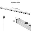 Long Heavy Duty Power Strip, 16 Outlet Large Metal Power