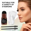 Waterproof Eyebrow Stamp, Reusable Makeup Brow Stamp, Brow Powder Stencils,