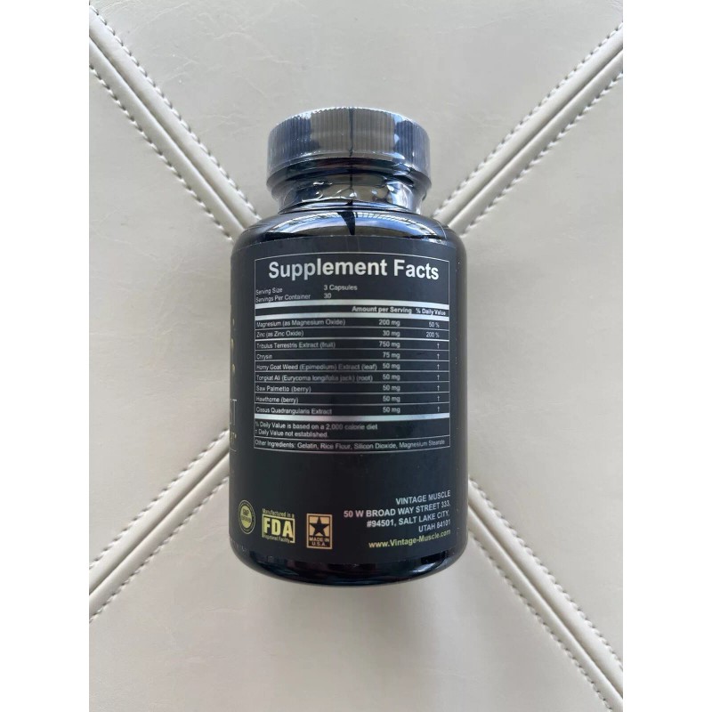 Vintage Muscle 1-Androl Stack Muscle/Strengt