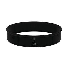 FlipBelt Cinturón de aire ligero para correr, riñonera de fitness y correr para mujeres y hombres, paquete de banda de cintura que no se deshilacha para teléfono, llaves, dinero, cinturón de almacenamiento que absorbe la humedad, empresa estadounidense