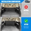 OUSUWO SUV Cargo Liner with Backrest Mats Fit for 2024