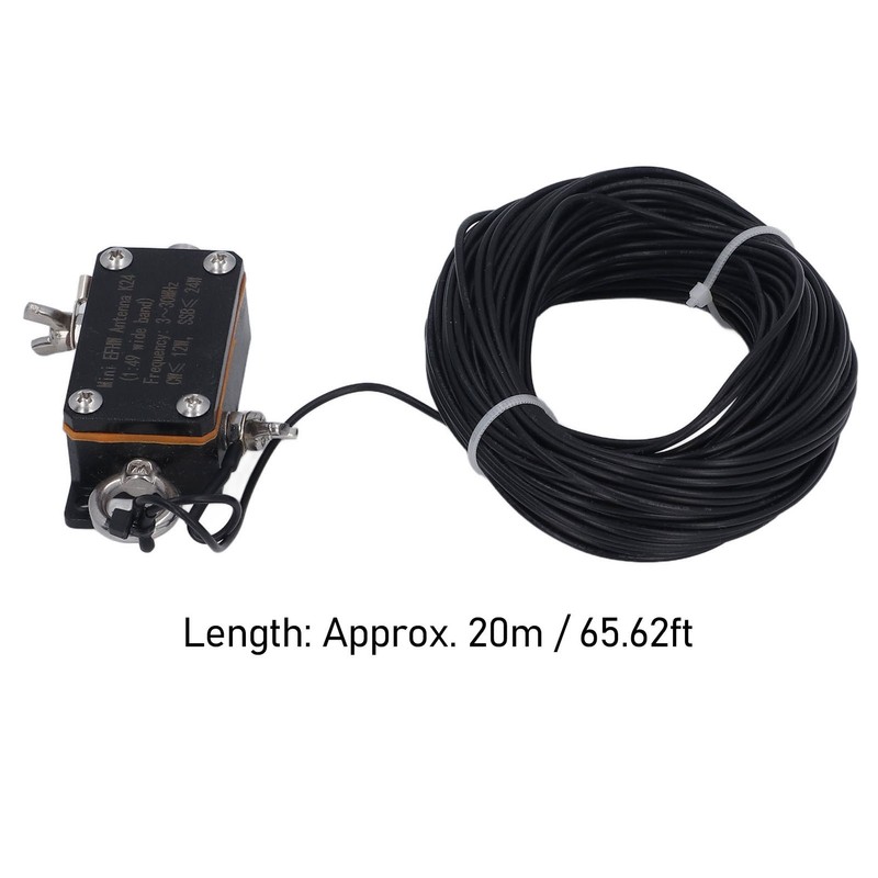 Shortwave Antenna 1:49 Balun 3‑30MHz Compact Standard Interface End Fed