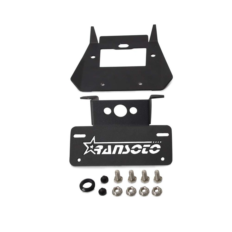 RANSOTO - Soporte para placa de matrícula Grom para motocicleta