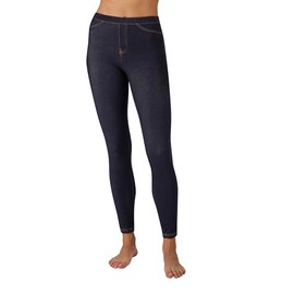 L'eggs Women's Denim Legging, Black