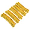 100Pcs TPU Pig Cow Ear Tag with Number 001‑100 Ear