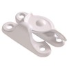 Hillman Hardware Essentials 852209 Sash Lock Crescent White