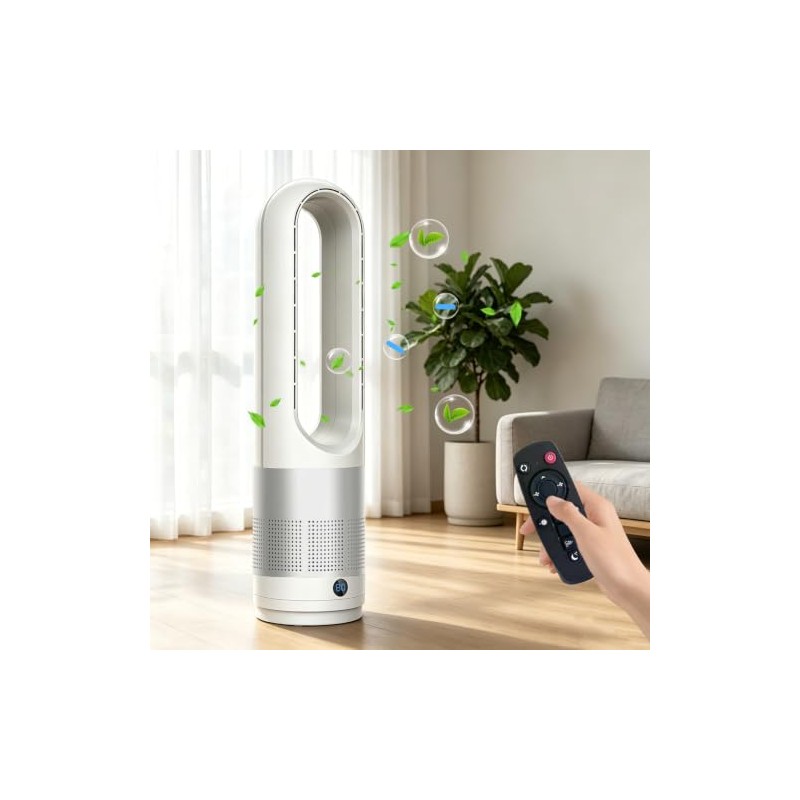 Rotorless Fan with Remote Control, Tower Fan, Cooling Ace Fan,