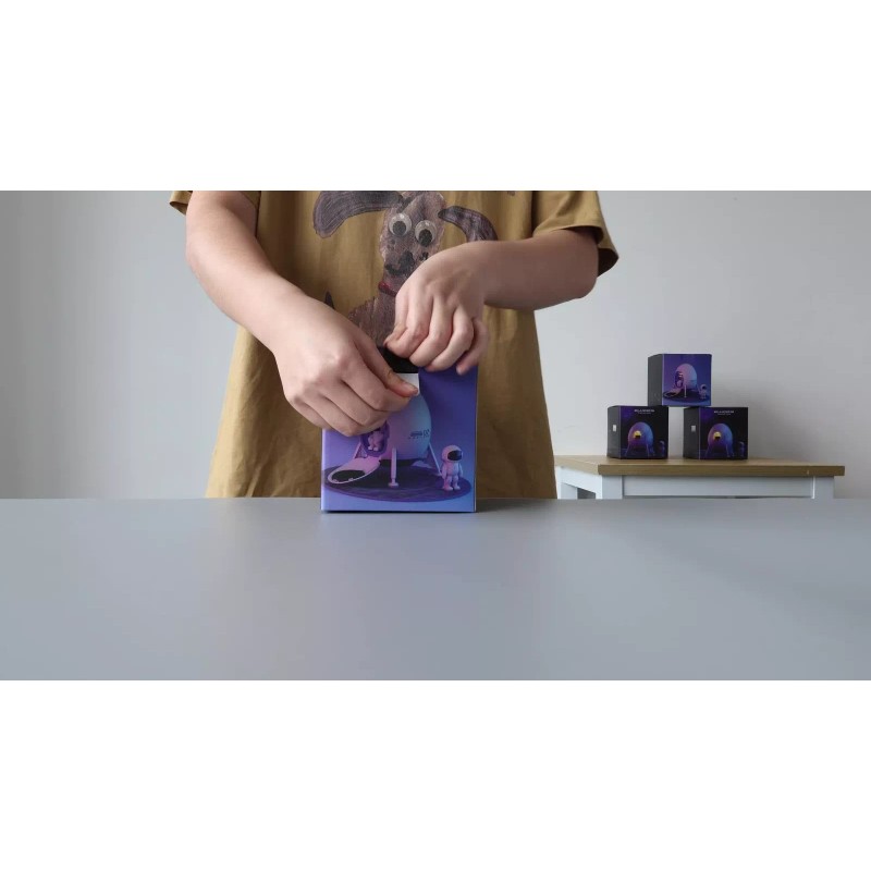 Astronaut Lander Galaxy Projector Light Bluetooth Speaker Christmas Decor Gift