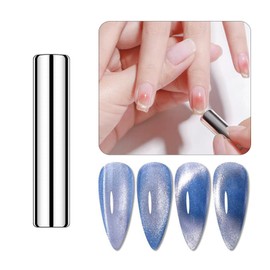 BORN PRETTY 7 Pieces Magnet Set, Cat Eye Tools, 3D Cat Eye Effect Pen, Brush DIY Nail Art Tools